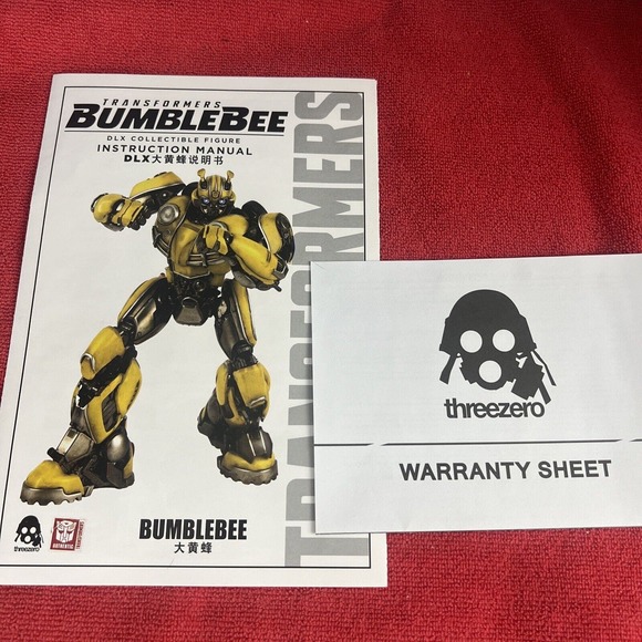 THREEZERO- TRANSFORMERS BUMBLE BEE DLX COLLECTIBLE FIGURE BUMBLEBEE - Picture 7 of 7